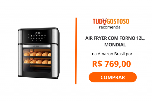 Ficou ainda mais prático! Essas 3 air fryers com forno são ideais para otimizar o espaço da sua cozinha