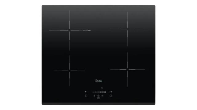 O Midea Even Pro é um cooktop de indução com quatro bocas e controle digital por toque (Créditos: Midea/Mercado Livre)