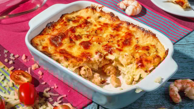 Se você gosta de comida boa e prática, faça essa essa lasanha de camarão! (Créditos: Shutterstock)