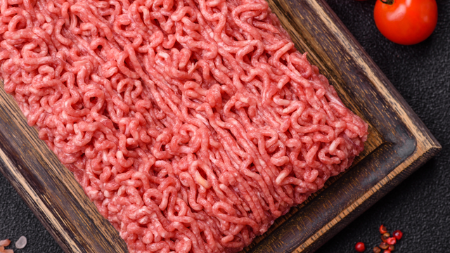 A carne moída fresca fica ótima em qualquer receita. (Créditos: Shutterstock)