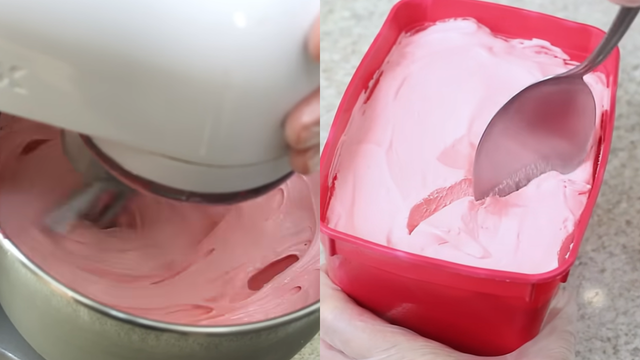 Sorvete de gelatina caseiro: leve para batedeira que vai render muito e fica cremoso