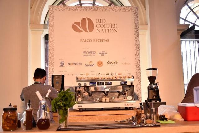 Palco receitas no Rio Coffee Nation 2022. (Foto: Divulgação/ Rio Coffee Nation)