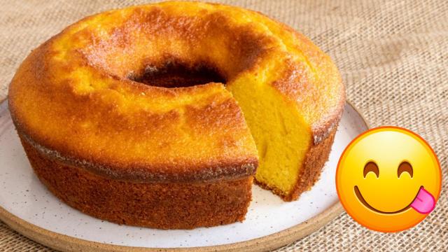 Essa é a receita de bolo de laranja fácil que todo mundo adora e ainda perfuma a casa enquanto assa