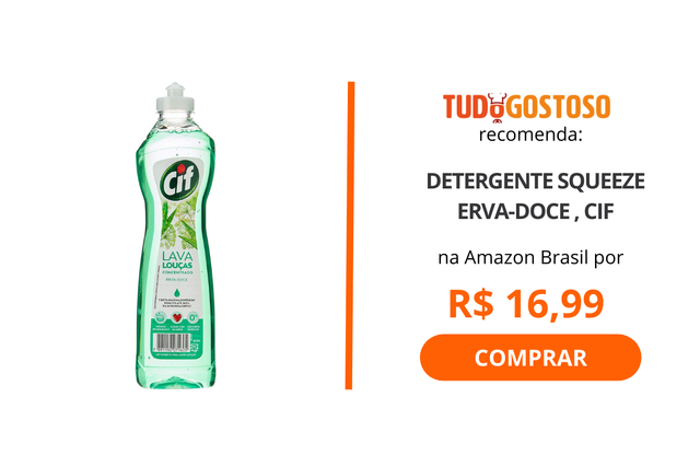 Detergente Squeeze Erva-Doce , Cif