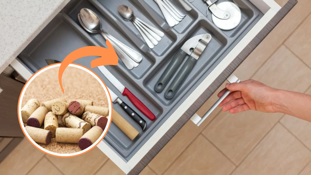 Se sua mãe não te ensinou, eu te ensino: é por isso que você deve deixar uma rolha na gaveta de talheres