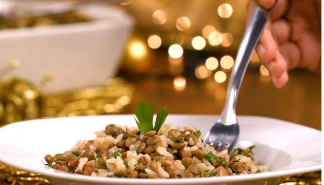 Arroz com lentilha. (créditos: TudoGostoso)