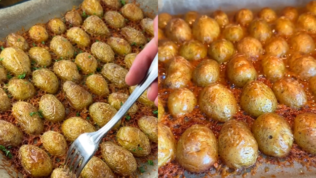 Batata de forno: esse ingrediente garante crocância da receita que é muuuito fácil de fazer