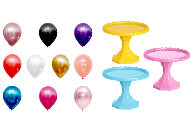 Dê um toque especial à sua festa gastando muito pouco (Divulgação: Shopee).