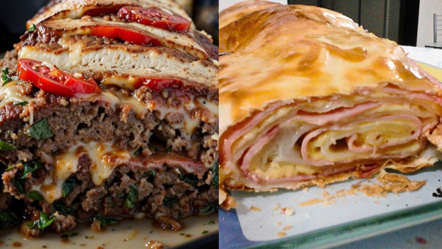 5 receitas de rocambole salgado para um almoço fácil, gostoso e diferente