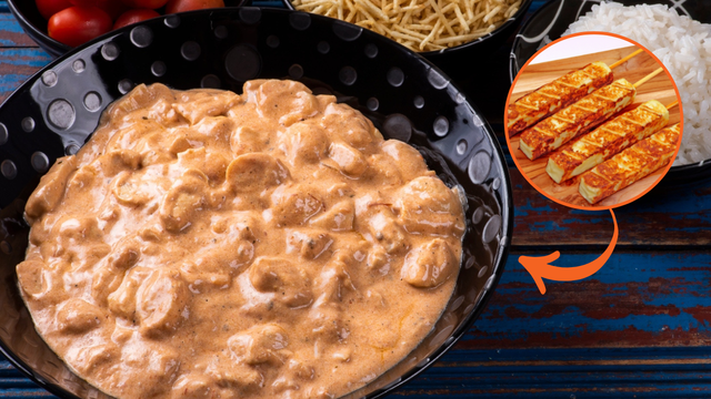 Nem carne, nem frango: strogonoff de queijo coalho (sem ketchup!) que surpreendeu minha família inteira