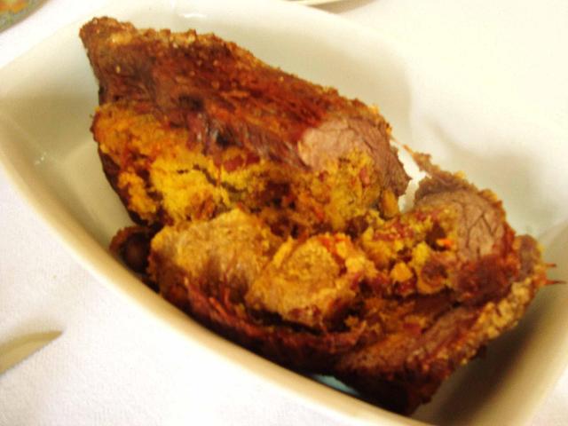 Que tal uma maminha recheada com coração e calabresa? (Créditos: Rafael Oliveira/TudoGostoso)