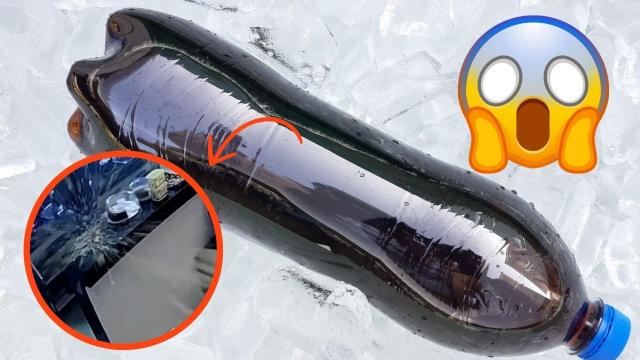 ALERTA! Garrafa PET explode na cozinha e assusta moradores; descubra agora o que aconteceu e como evitar que isso aconteça com você!