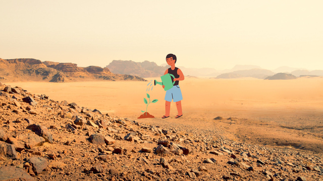 Palavra de astrobióloga: é possível plantar alimentos em Marte. "A ideia é usar o mesmo espaço de terra para...