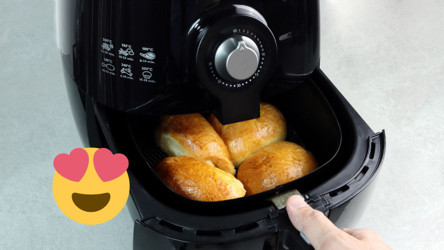 Esse é o jeito de fazer pão de leite na airfryer que poucas pessoas conhecem