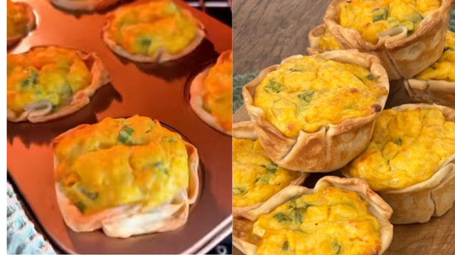 Tortinha de abóbora e milho é o lanche perfeito e saudável para o seu final de semana