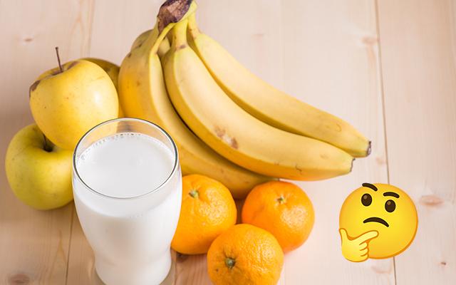 5 alimentos que não devem ser consumidos com bananas