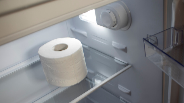 Já testou colocar um rolo de papel higiênico na geladeira? O resultado é surpreendente!