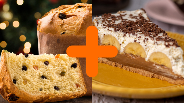 Panetone de Banoffee, a junção de duas sobremesas DELICIOSAS que não pode faltar no seu Natal!