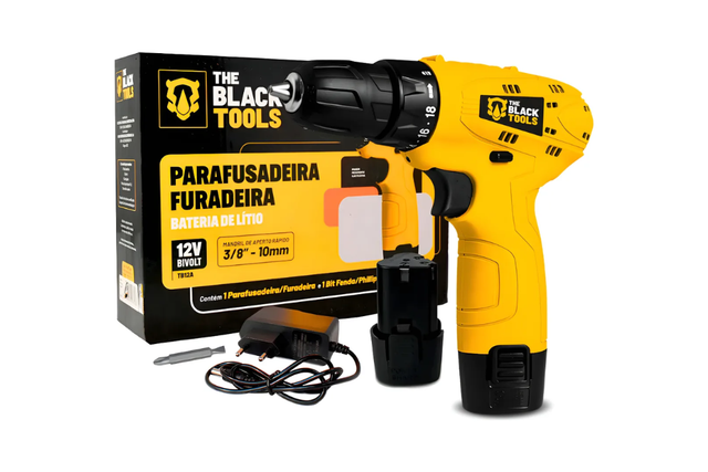 Compacta, ergonômica e com bateria de lítio que garante alta performance (Foto de: Mercado Livre). 