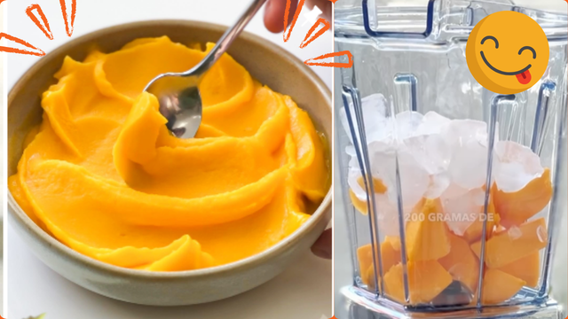 Cortei o açúcar e essa receita de 2 ingredientes me salvou: é absurdamente cremoso e só tem 130 calorias em uma porção de 500ml!
