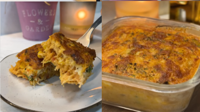 Torta de frango proteica e saudável para toda a família: receita na airfryer é muito fácil e fica uma delícia