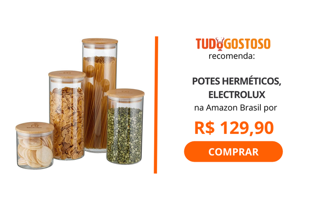 Plástico ou vidro? Qual é o melhor modelo de pote hermético para conservar alimentos?