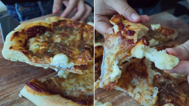 A massa de pizza mais gostosa que você vai fazer na vida e que ainda fica pronta na airfryer