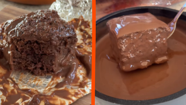 Bolo fondue cremoso, molhadinho, chocolatudo e ZERO AÇÚCAR: receita fácil e gostosa como a gente gosta!
