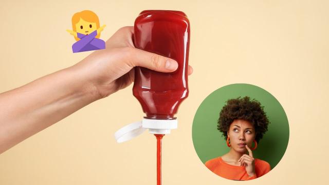 Com quantos anos você descobriu que é assim que se usa a bisnaga de ketchup e mostarda?