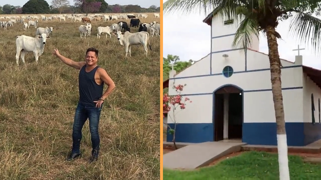 Fazenda de Leonardo em Jussara, no interior de Goiás, reúne criação de gado e peixes em milhares de hectares e se tornou um dos empreendimentos rurais mais conhecidos da região