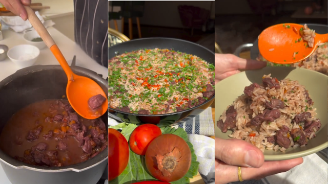 Arroz de moela como você nunca viu: receita muito gostosa rende muito, ótimo para servir quando tem visitas