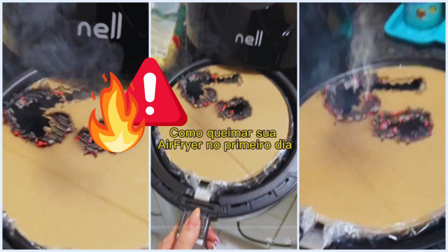 Veja esse vídeo se você não quiser estragar sua Airfryer no primeiro dia de uso