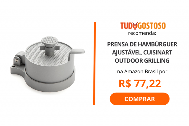 Prensa de hambúrguer ajustável, Cuisinart Outdoor Grilling