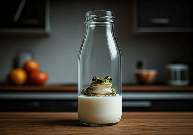 O curioso hábito de colocar sapos vivos dentro da garrafa de leite para conservar não é mito - e ciência tem a explicação!