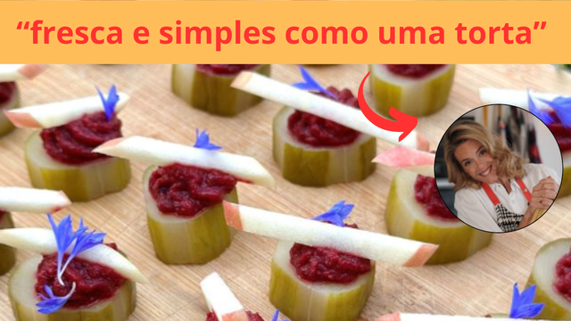 Simples e fresco: crítica gastronômica revela uma receita de aperitivos saudáveis e deliciosos!