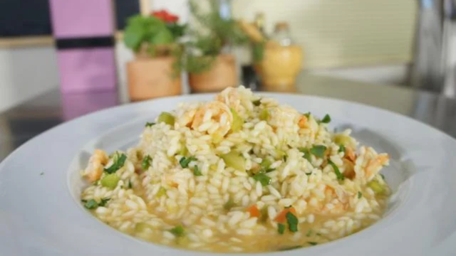 Risoto de camarão. (créditos: TudoGostoso)