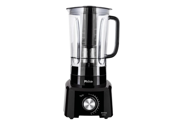 Potência de 1200W e 12 velocidades para diferentes tipos de preparo (Divulgação: Mercado Livre).