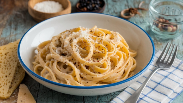 Cacio e pepe cremoso: como fazer o autêntico macarrão romano em casa de um jeito simples e delicioso