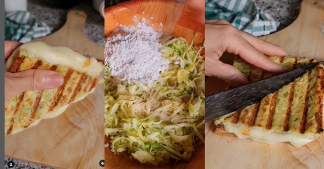 Misto quente saudável com pão de abobrinha só tem 200 calorias e a receita é muito simples e fácil de fazer