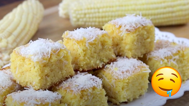 O verdadeiro bolo de milho SEM FUBÁ e SEM TRIGO: essa receita é uma loucura de gostosa, dá até briga aqui em casa