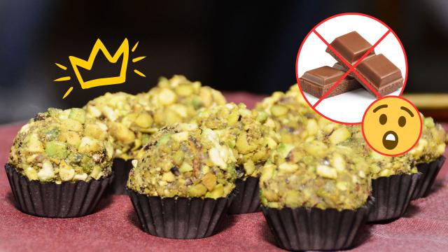 Brigadeiro de pistache é o docinho que vai competir com o chocolate na Páscoa