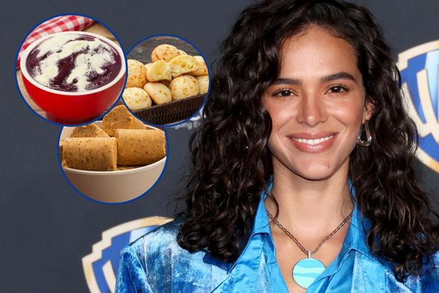 Bruna Marquezine conta seus snacks favoritos e brinca com gringos ao ensinar a forma certa de falar açaí! Confira