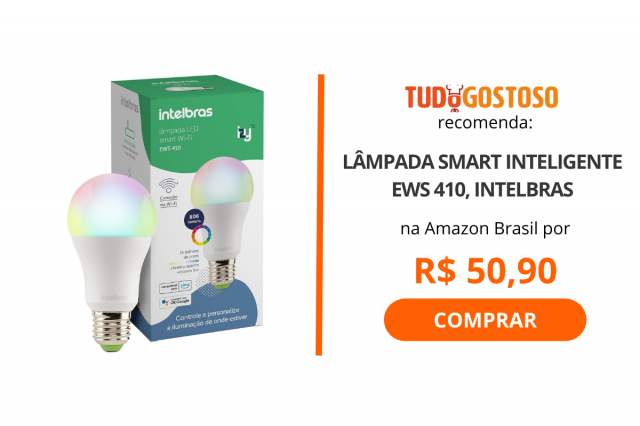 Lâmpada Smart Inteligente EWS 410,Intelbras