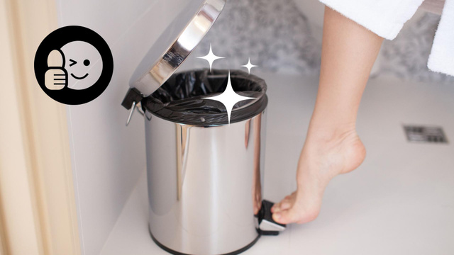 Adeus, mau cheiro! Coloque agora isso no fundo da sua lixeira do banheiro, vai neutralizar os odores ruins (spoiler: não é bicarbonato)