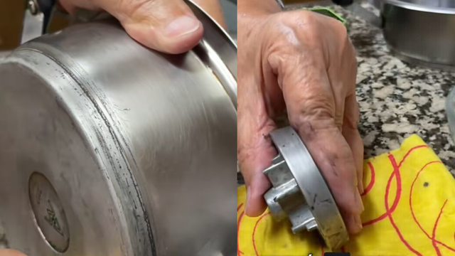 Só as avós e os donos de lojas de ferragens sabem como limpar a sujeira de fogões e panelas em segundos e sem esforço