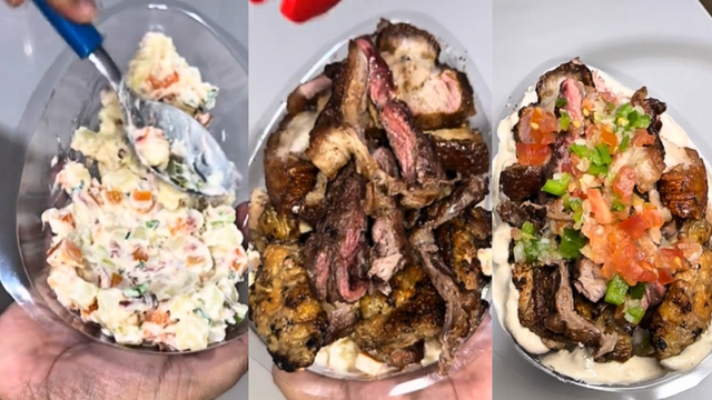 Não jogue a forma do ovo de Páscoa fora, ainda dá tempo de fazer esse ovo de churrasco viral da internet