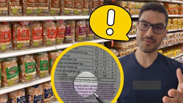 Nutricionista denuncia ingrediente de pão integral: "Poucas pessoas têm coragem de dizer. É um absurdo"
