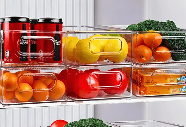 Organizadores empilháveis que mantêm tudo visível e fácil de acessar (Divulgação: Mercado Livre).