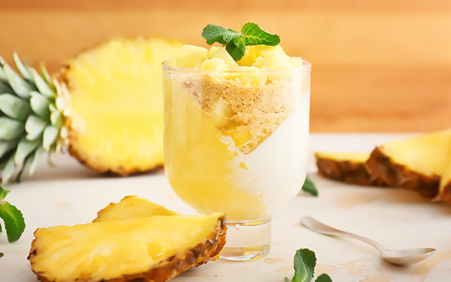 Delícia de abacaxi: a sobremesa gelada que fica pronta em minutos, derrete na boca e todo mundo gosta