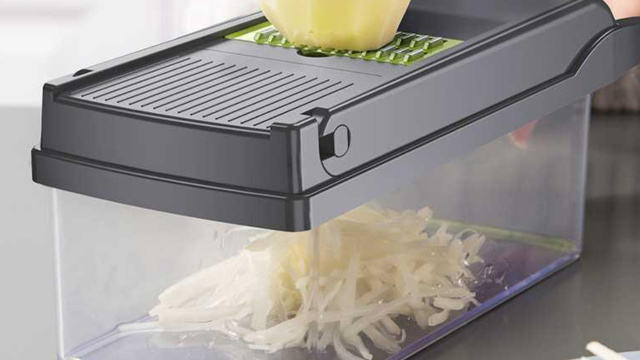 Esse fatiador multifuncional da Shopee está fazendo sucesso por otimizar o preparo da comida